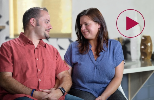 Justin’s treatment journey thumbnail. Click to watch/listen.